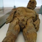 Neobvyklou míru zakonzervování mrtvol měla mít údajně na svědomí houba. O něco později se objevila teorie, že za tím byl vápenec.