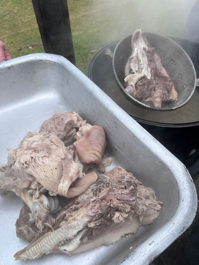 Ač miluje zabijačkové dobroty, ovar si tentokrát nedala. Od Nového roku totiž hubne a má omezený jídelníček.