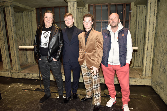 Zleva: Richard Genzer, Filip Kaňkovský, Oskar Hes, Pavel Nečas.