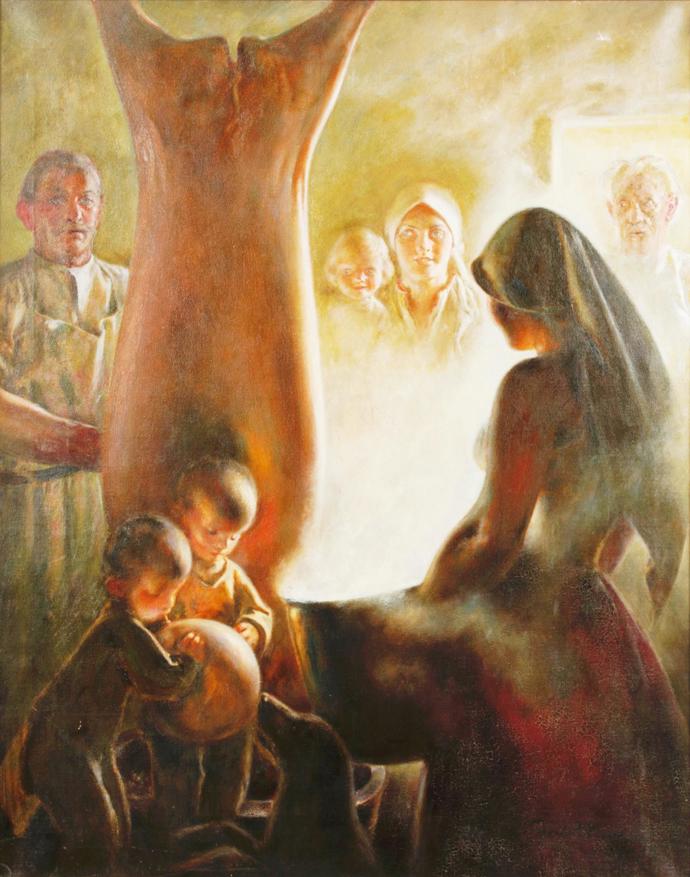 Pokud žijete na vesnici, můžete vyrazit na tradiční zabíjačku.