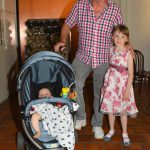 Jaromír Hanzlík s vnoučaty Markem a Veronikou.