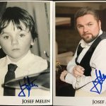 Pro srovnání, Josef Melen coby šestiletý v roce 1980 a v dospělosti.