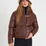 Vatová koženková bunda Gate, 798 Kč