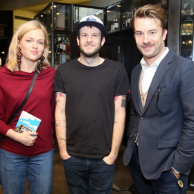 Tomáši Břínkovi přišla pokřtít knihu také herečka Ester Geislerová.