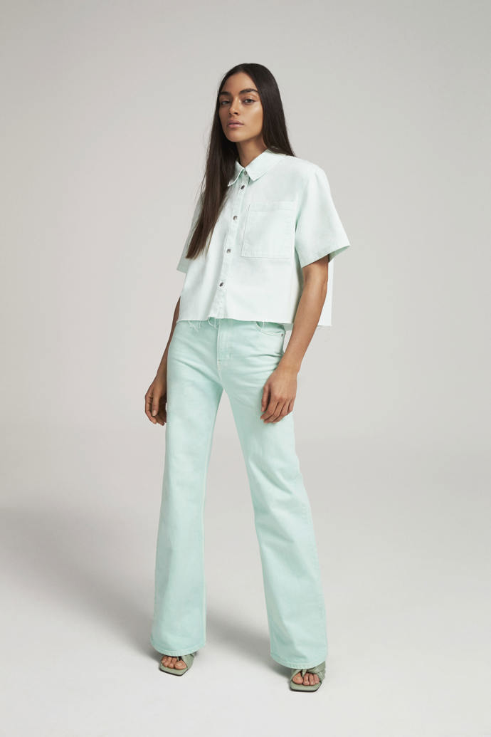 Kompletní look v odstínu mint. Jarní kolekce C&A, k dostání pouze online.