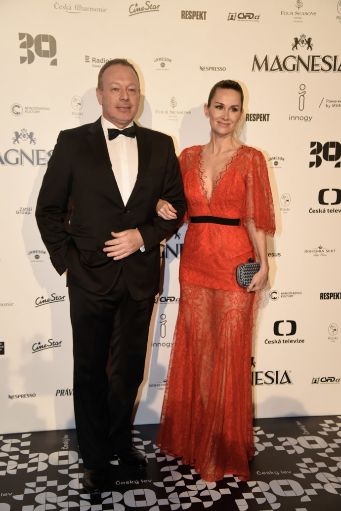 Muzikant Michal Dvořák s manželkou DJ Luccou.