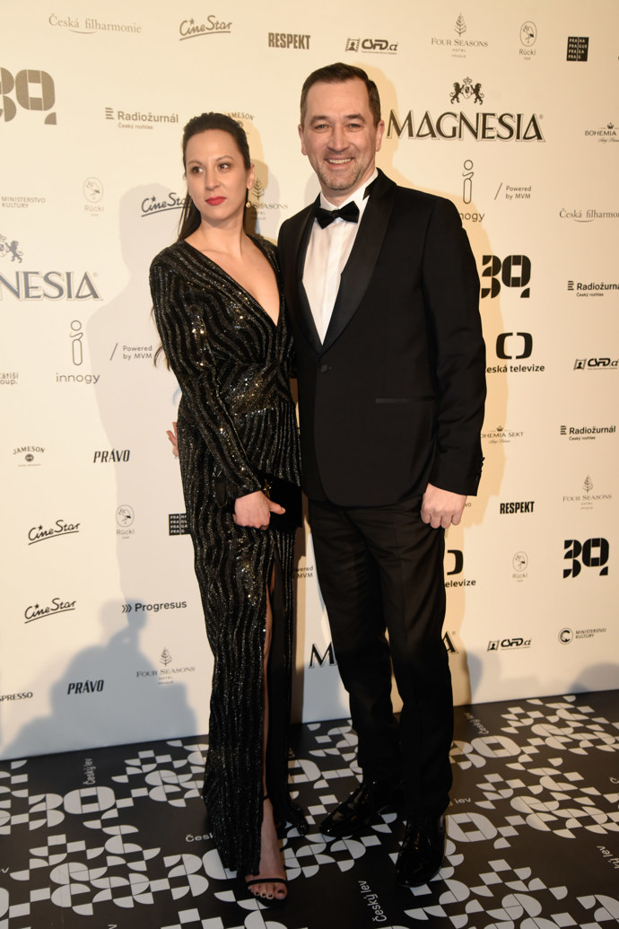 Stejně tak black tie dodržel i Ondřej Sokol. 