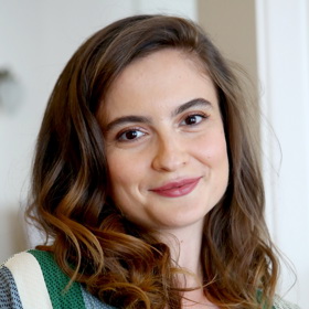 Herečka Eva Podzimková se před kamerou odmítla odhalit.