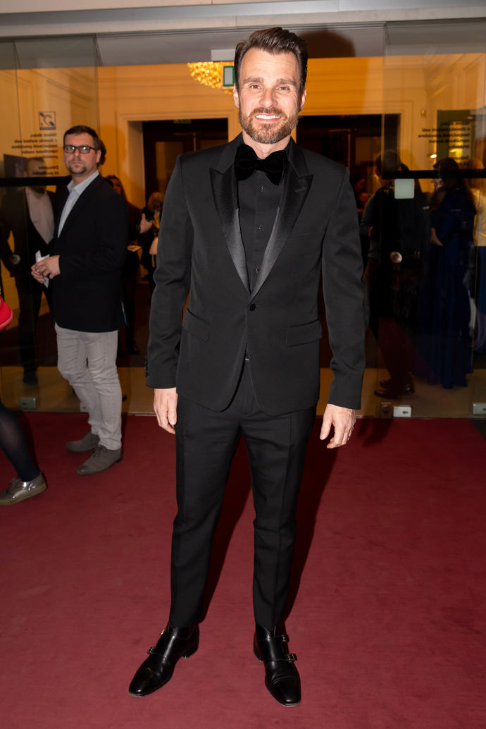 Premiéru si nenechal ujít ani moderátor Leoš Mareš.