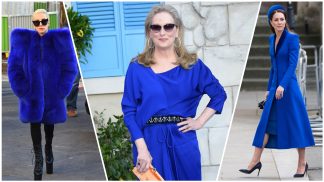 Královská modř: Žhavý trend jara 2023 šíří do světa Kate Middleton, Meryl Streep i Lady Gaga