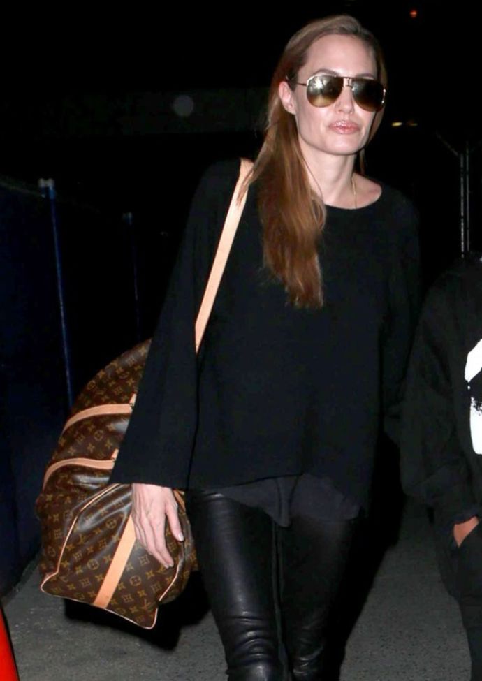 V klubu milovníku Keepall Bag je zjevně i herečka Angelina Jolie.