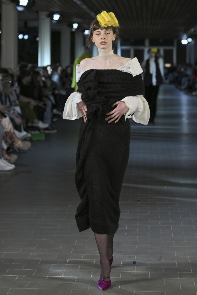 Soutěžní model Alexandry Gnidiakové.