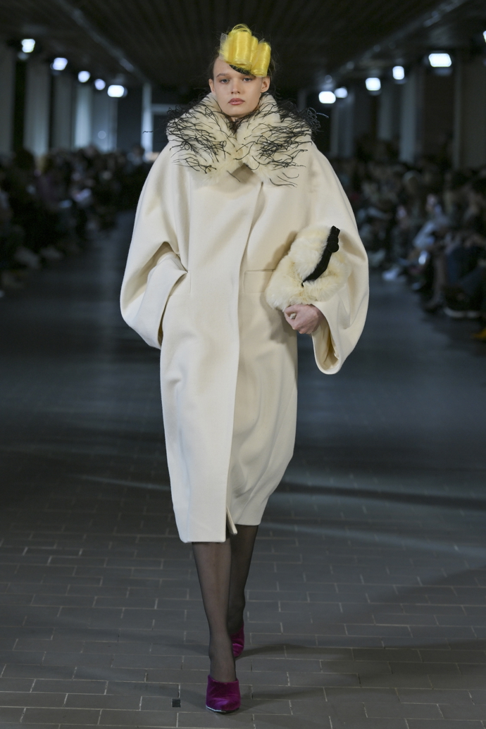 Soutěžní model Alexandry Gnidiakové.