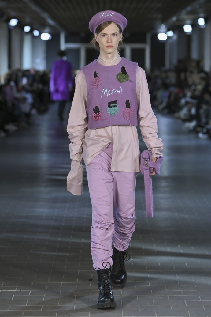 Soutěžní model z kolekce Kitty Boys Štěpána Mareše.