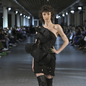 Model z vítězné kolekce Jana Smejkala.