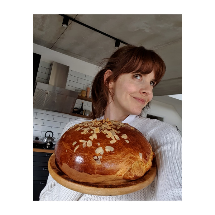 Na velikonočním stole nebude chybět ani mazanec, který Gabriela dělá s pomocí domácí pekárny.