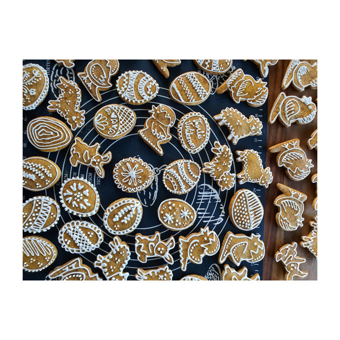 Pečení perníčků už je u Gabriely Laškové tradice.