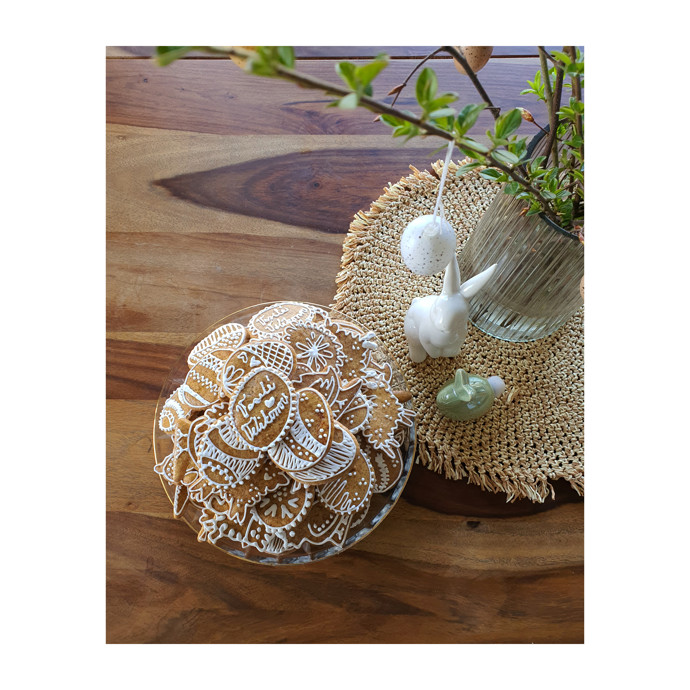 Recept na perníčky má Gabriela od své kamarádky, modelky a moderátorky Lucie Křížkové.