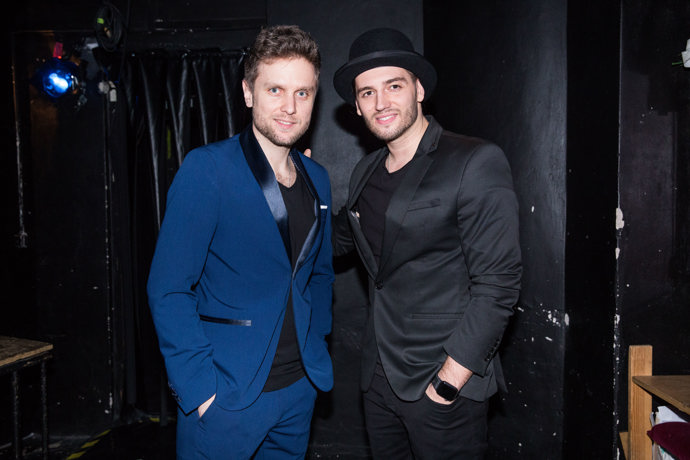 Tomáš se svým kolegou Janem Kopečným.