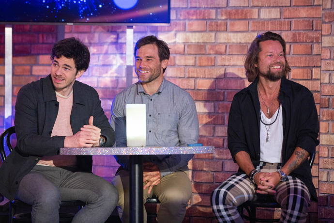 Kromě Richarda Krajča se můžeme těšit například na herce Marka Adamczyka (vlevo) nebo kajakáře Vavřince Hradílka (uprostřed).