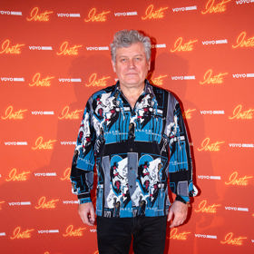 Miroslav Hanuš oblékl na své poměry extravagantní košili.