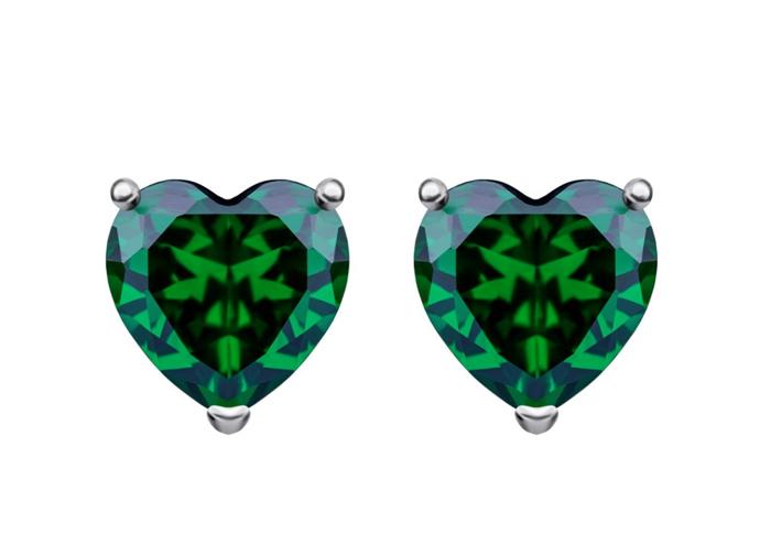 Ani šperky nemusí stát mimo zelenou vlnu. Náušnice Preciosa, 1 965 Kč.