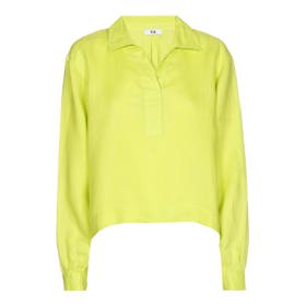 Zajímavý střih oversize halenky v nepřehlédnutelném neonovém tónu. C&A, 698 Kč