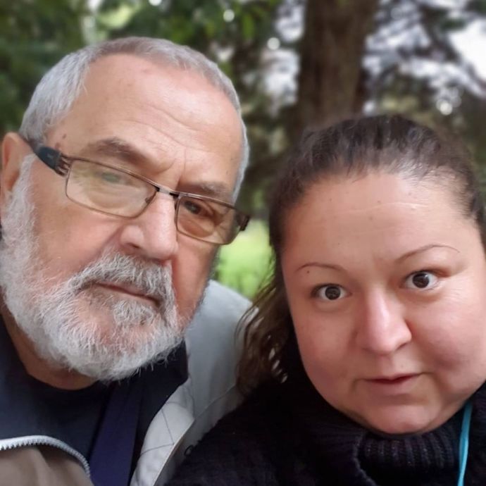 Podporu našla vždy u svého tatínka, se kterým ráda přidává snímky na sociální sítě. 