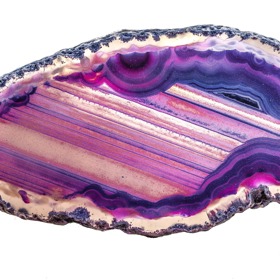 Achát se vyznačuje širokou paletou barev.