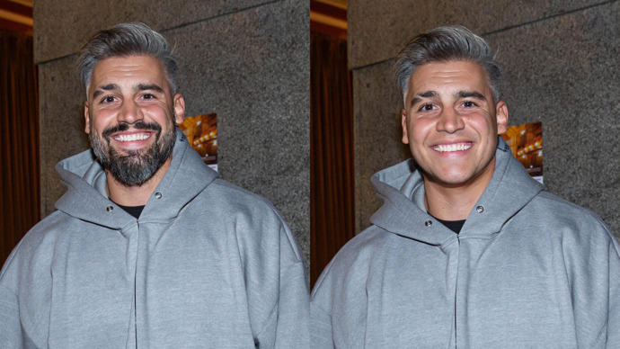 Model a Muž roku 2016 Josef Kůrka vypadá bez vousů jako holátko.