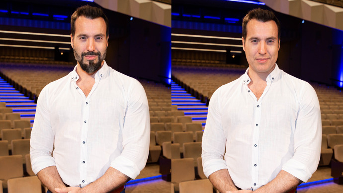 Zpěvák Václav Noid Bárta si zakládá na dokonalé postavě a také svoji tvář podle všeho šikovně konturuje vousem. Vašku, hlavně se nehol, máme tě rádi vousatého!