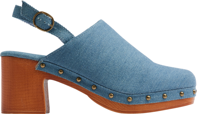 Otevřenou špičku může doplnit pásek kolem kotníku. Deichmann, 999 Kč