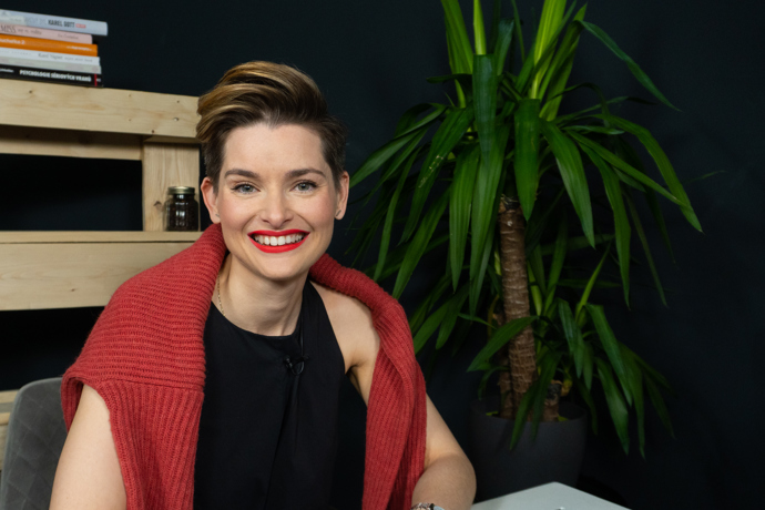 Farářka Martina Viktorie Kopecká byla hostem Miluše Bittnerové v talk show Na kafeečko.