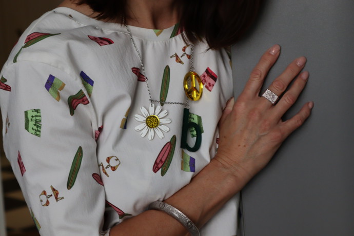 Beata Rajská rovněž tvoří vlastní šperky.