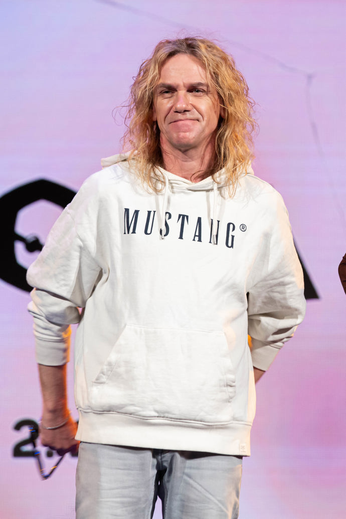 Michal Penk se objevil na tiskové konferenci v pražském Divadle Broadway, které bude Troju uvádět.