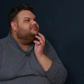 Rozpovídal se v něm o svém boji s nadváhou. 