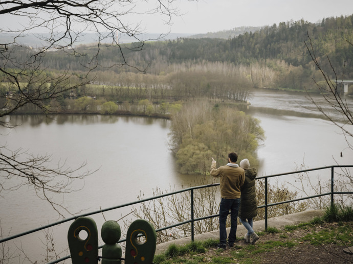 Soutok Vltavy a Lužnice bude se slunečným počasím ještě krásnější. 