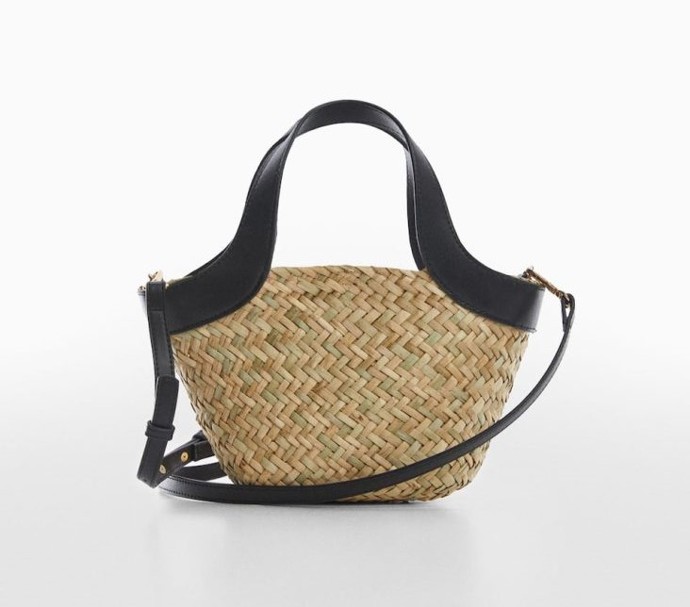 Proutí v kombinaci s kůží. Vždy záruka elegantního i odlehčeného vzhledu. Mango, 899 Kč