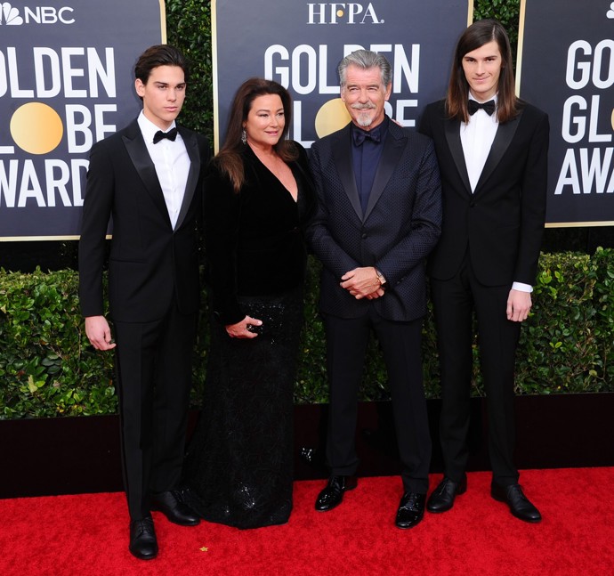 S Keely vychoval Pierce Brosnan syny Dylana a Parise. Dylan (vpravo) se věnuje filmařině a modelingu, Paris (vlevo) kráčí v otcových stopách a letos úspěšně zakončil studium filmové a televizní tvorby.