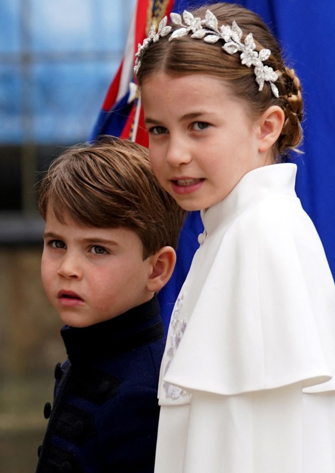 Princ Louis a princezna Charlotte působili jako sehraná dvojka.