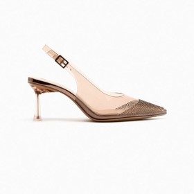 Slingback lodičky s otevřenou patou reprezentují hned několik trendů v jednom. Zara, 999 Kč