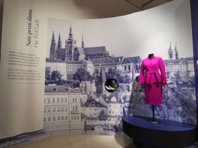 Svůj inaugurační kostým zapůjčila muzeu také současná první dáma Eva Pavlová.