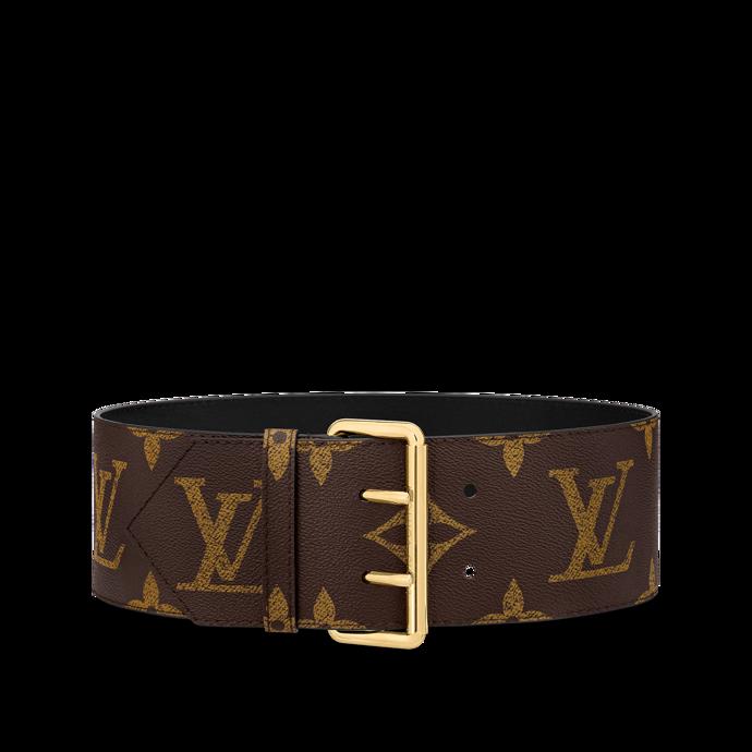 Luxusní pojetí oversized pásku s dvěma ostny, Louis Vuitton. (18 550 Kč)