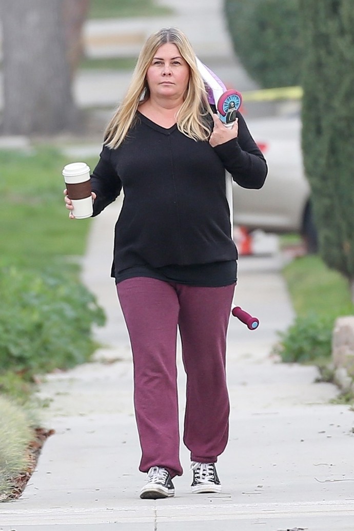 Přesto se herečka na čas dostala do formy, když kvůli natáčení pořadu Splash v roce 2013 zhubla 16 kilogramů. V roce 2019, ze kdy pochází tento snímek, však měla většinu kil zase zpátky. Až dnes, rok po padesátce, je herečka opět štíhlejší.