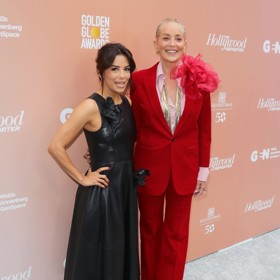 Herečky Eva Longoria a Sharon Stone představily inspirativní outfity s nepřehlédnutelnými prvky.