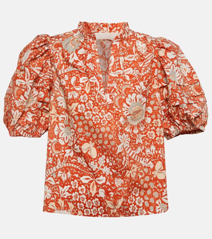 V aktuální kolekci Ully Johnson najdete podobnou variantu krátké halenky a sukně za 192 eur. 