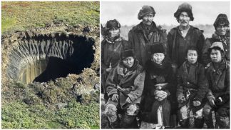 Děsivé sibiřské krátery: Za jejich vznik může tání permafrostu. Obyvatelé Jakutska je považují za posvátné