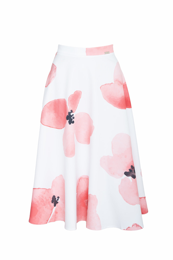 Maxi sukně unese i maxi vzory. (Eloise, 1 069 Kč)