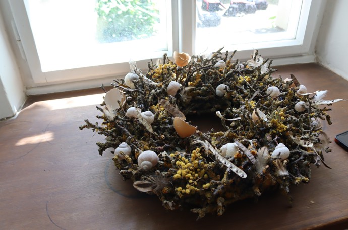 Dekorace má Veronika po celém domě.