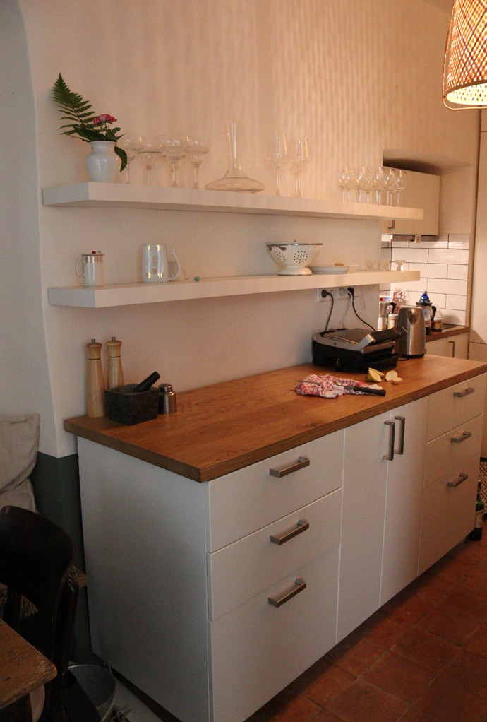 Kuchyň je ta část domu, kterou Veronika dodělávala. Jak se jí to povedlo, můžete sami posoudit.